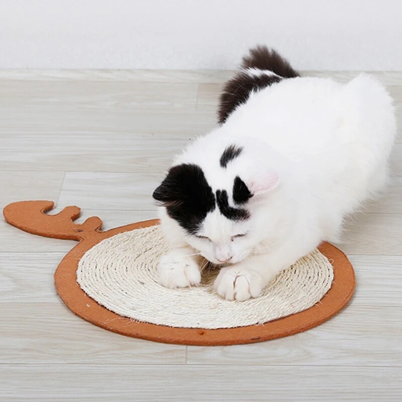 Merry Christmas Cute Cat Pet Scratching Board